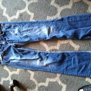 Womens silver jeans size 30/31 suki style